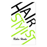 Hair Stylist Business Cards business cards