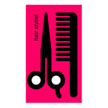 Hair Stylist Business Cards