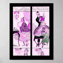 HAIR STYLIST ,FASHION BEAUTY SALON MAKE UP ARTIST POSTER