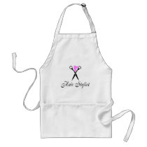Hair Stylist (Pink/Scissors) Apron