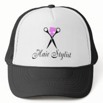 Hair Stylist (Pink/Scissors)