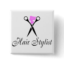 Hair Stylist (Scissors/Pink)