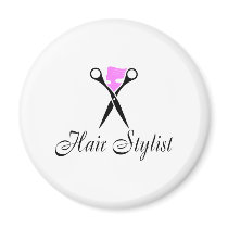 Hair Stylist (Scissors/Pink)