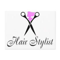 Hair Stylist (Scissors/Pink)
