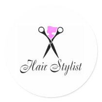 Hair Stylist (Scissors/Pink)