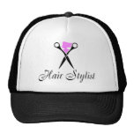 Hair Stylist (Scissors/Pink) Trucker Hats