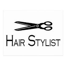 Hair Stylist (Scissors) Post Card