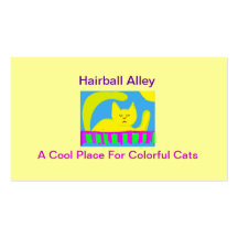 Hairball Alley Business Card