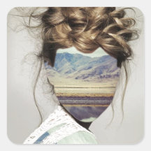 Haircut 1 square stickers