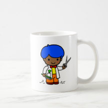 Hairdresser Boy Mugs