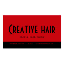 Hairdresser's Appointment Card Business Card