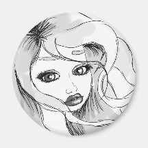 Hairs and graces magnet
