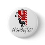 Hairstylist Button