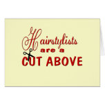 Hairstylist Greeting Card