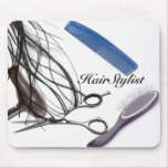 hairstylist mouse pad