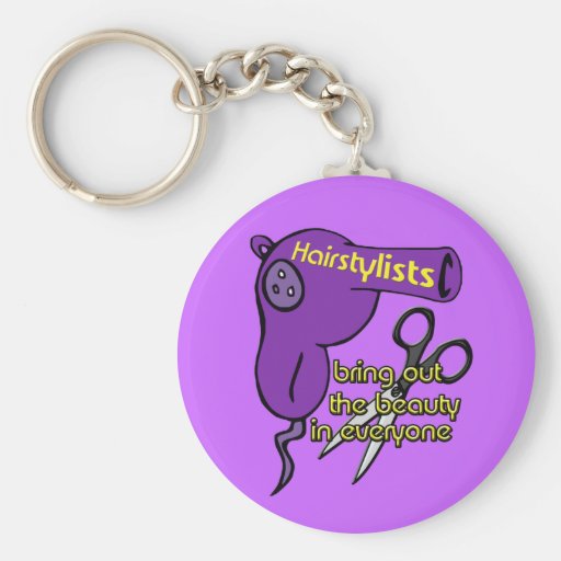 Hairstylists Keychain