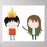 Hairy wildfire posters