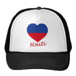 Haiti civil Flag Heart hats