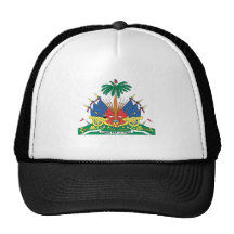 HAITI COAT OF ARMS - MESH HAT