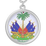 Haiti encircled pendant