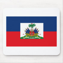 Haiti Flag Mousepad