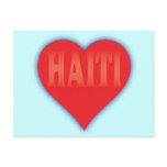 Haiti Heart Postcard