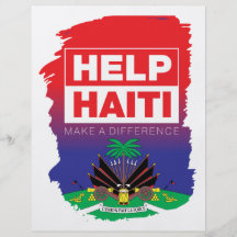 Haiti_Help Custom Flyer
