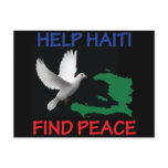 Haiti Peace postcards