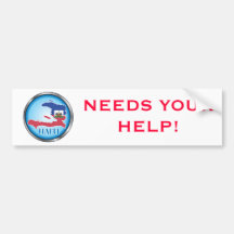 Haiti Round Button.ai Bumper Stickers