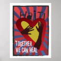 HAITI - Together We Can Heal posters