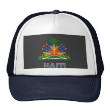 Haitian Emblem Mesh Hat