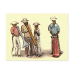 Haitian Street Musicians postcards