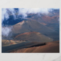 Haleakala Crater, Maui, Hawaii, U.S.A. Custom Flyer
