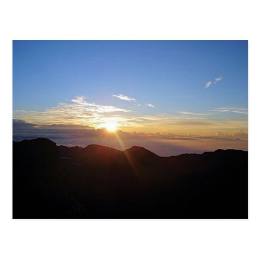 Haleakala Sunrise Postcard