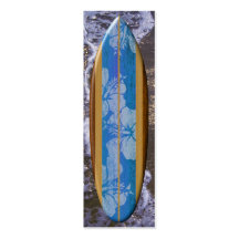 Haleiwa Surfboard Bookmark Business Card