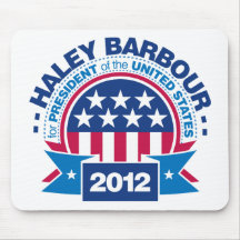 Haley Barbour for President 2012 Mouse Mats