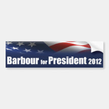 Haley Barbour for President Bumper Sticker