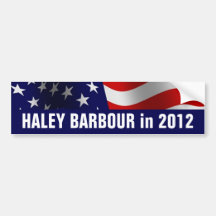 Haley Barbour in 2012 Bumper Sticker