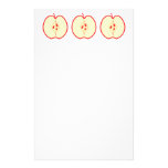 Half a Red Apple. stationery