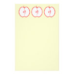 Half a Red Apple. stationery