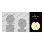 Half a Red Apple. Photo Greeting Card