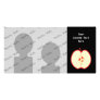 Half a Red Apple. Photo Greeting Card