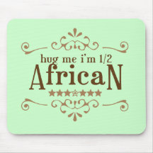 Half African Mouse Pad