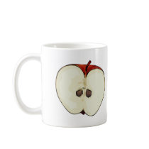 Half Apple Mug