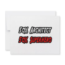 Half Architect Half Superhero