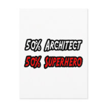 Half Architect Half Superhero