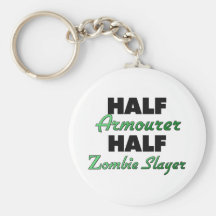 Half Armourer Half Zombie Slayer Key Chain
