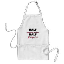 Half Automotive Mechanic Half Vampire Apron
