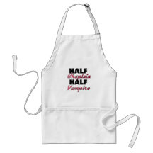 Half Chaplain Half Vampire Apron