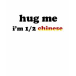 Half Chinese t-shirts